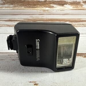 Canon Speedlite 188A Camera Flash Attachment Tested Vintage Preowned